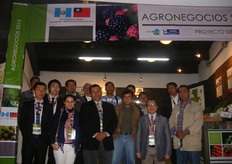 Henry Ortiz and the rest of the contingent from the partnership between Taiwan and small Guatemalan growers. With help from Taiwan, the team has been helping small growers in Guatemala grow and export their produce.