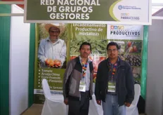 Enrique Sacalxot Mejía and Miguel Gonzalez of Red Nacional de Grupos Gestores. They were representing a group of small growers who export tomatoes, snow peas, green beans and peppers from Guatemala.