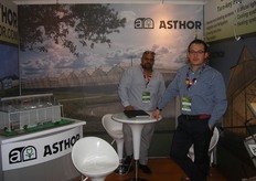 Manuel Guerrero and Fred Luna of Asthor, a Spanish provider of greenhouses with a strong presence in Latin America.