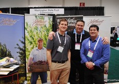 James Michael, BJ Thurlby and Tom Corah from Northwest Cherries