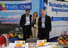 Juan Antonio (ProChile Director from Canada), Karen Brux and Fernando Balart from Fruits From Chile