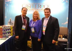 James Llano, Laurie Rinard and Steven Shearer from Castle Rock Vineyards