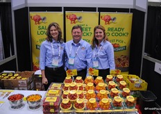 Carla Conte, Alan Asbury and Janine from NatureSweet