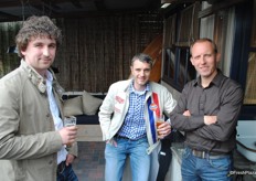The guys from Olympic Food Group Jacob, Lennart and Jaap