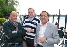 Peter van de Poel Logistics Manager Mehadrin, Walter van Stee Jansen Dongen and Rob Mulder Cool Control.