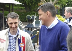 Lennart van de Heuvel from Hoofdman-Roodzant and Youp Meeuwissen van Aartsen Fruit