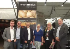 The team at Food Care Plus - Steve Alaerts, Director of Sales, Rene Zylstra - seafood rep. Rudi Klyn - Rep for fresh produce, Marie Lammertyn - Managing Assistant Sales, Kathy Apers - Zimlines, Brian Kristiansen - Senior Procurement Manager.