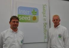 Holger Bruns and Hans Rommens from Interseed Holland.