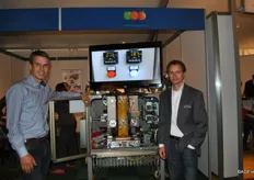 Alwart Boers and Evert-Jan Wassink of Freshpack Handling Systems weaar also present as part of the Sorma Group.