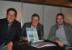 15.	Johny van de Berge and Leon Steketee of Habeko visiting Daan Sturm at our stand.