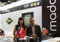Pavel Martens and Anastasia Antipova of Madari.
