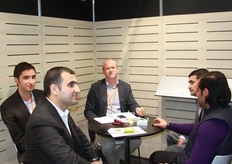 Joost Priem of Calsa in meeting with others