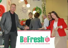 Oron Ziv and Olga Verkerk of BeFresh company