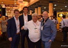 The group from Soho Produce surrounding Don Mastronardi