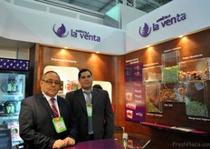 Miguel de los Ríos and Angello Flores of Agrícola La Venta.
