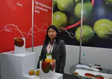 Ivana Cruz of Agro Exportaciones y Servicios del Perú, export company of lemons and mangoes.