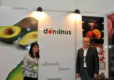 Melisa Caballero and Javier Delgado of Dominus. Dominus has become one of the leading Peruvian exporters and a supplier for the main European supermarkets.