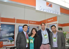 Omar Alva, Rosa Maria Olortiga, Gert Jan Speld and Ivan Pulgar of Seatrade Reefer Chartering.