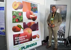 Alfonso Labajos of Planasa. They develop new plant varieties, have a nursery department and as well produce and market fresh asparagus, chicory and berries.