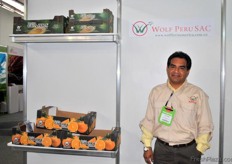 Luis Alban of Wolf & Wolf Latin America. They have products from the Colombian, Peruvian and Chilean markets.