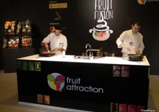 Fruit Fusión space, devoted to cookery.