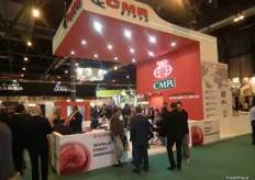 Stand of CMR Group; importer, exporter and distributor of fruits and vegetables all around the world.