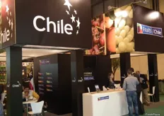 Stand of Fruits From Chile.