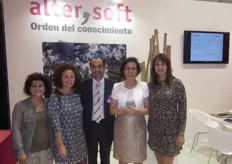 Team of Alter Software, a family-owned software manufacturer, founded in 2002 after more than 20 years’ experience in the area of Information Technology (IT), specialised in the financial and the agricultural sectors, offering products that can integrate all their forms of business. From left to right: Marta and Ana Vilaltella, Manuel Mota, Ana Forcada and Laura Cuenca.
