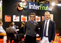 Team from Interfrut promoting its fresh fruits and vegetables.