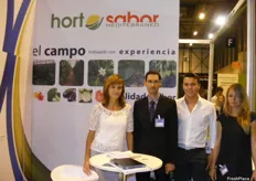 Stand of Hortosabor, producer and trader of horticultural products from the fields of Almeria, in operations since the year 2001.