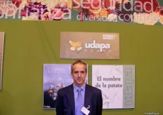 Alfonso Saenza, of Cámara Barron, manager of Udapa, specialist in the production and commercialisation of potatoes.