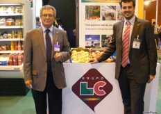 Lorenzo Carrasco (General Director) with his son Lorenzo Carrasco (Commercial Director) of Central Dica, company devoted to the commercialisation, export, distribution and import of fruits and vegetables.