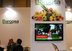 Stand of Bargosa, company focused on the import and distribution of fruits and vegetables and on the ripening of bananas and plantains, commercialising the market’s leading brands.