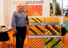 Stand of Escrig Gourmet, a family business with more than 50 years’ experience in the citrus sector.