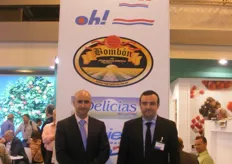 Commercial team of Grupo Agroponiente/ Vegacañada at their stand; the largest at Fruit Attraction 2013 and one of the most active.