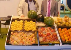 Team from Copal promoting their fresh fruits.