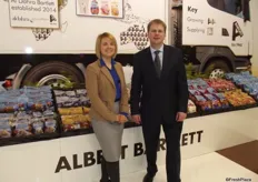 Anne Rogers and Tim Hammond at Albert Bartlett, the company is making good progress in the US and also starting up in Australia.