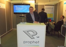 Mick Heatherington at the Prophit stand.