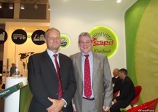 Simon Limmer and Bert Barmans, Zespri.