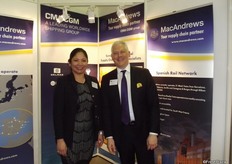 Kenneth Rohrbach and Janice Lazaroo at MacAndrews.