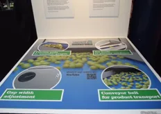 Nominee Fruit Logistica Innovation Award 2014. The grape destemming machine is the first machine to remove grapes neatly and carefully automatically from their stalks.