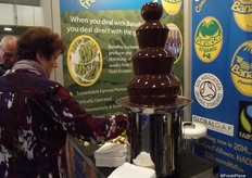 Anyone for a chocolate banana? Lashing of chocolate and of course bananas, supplied by BanaBay