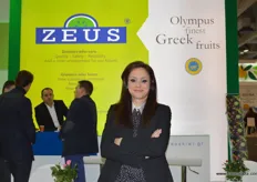 the charming Christina Manossis, General Manager of Zeus Kiwi- Greece