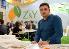 Emil Huseynov from the Import dept. of Z&Y Fruit Company (Russia)