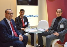 the Tanger Med (Morocco) team: Idriss Aarabi, Ahned El Gharrabi and Reda Bahamoli