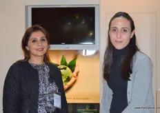 Oum Elghite El Blidi (Directeur de Club Agro Maroc Trade) and Saliva Bennani-Smires of Credit Agricole-Morocco