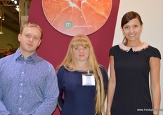 the Madari team of Morocco: Maxim Zagorodnyi (Head of Sales Dept.); Violetta Nfiha (Sales Manager) and Anastasia Antipova (Senior Sales Manager)