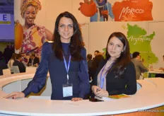 Anna Zarusinskaya (Head of Packaging Dept.) and Darya Parilova (Import Manager) of Nevskaya Co., Moscow- one of Russia's leading operators in the market of fresh produce