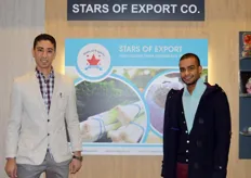 Product Manager , Amr Yassin (l)of Stars of Export(Egypt) with friend Tamer El-Sayed (r)