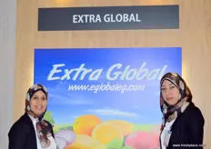 Export Coordinators of Extra Global Company (Egypt): Yassmin El Sayed and Sherihan El Shorbagy
